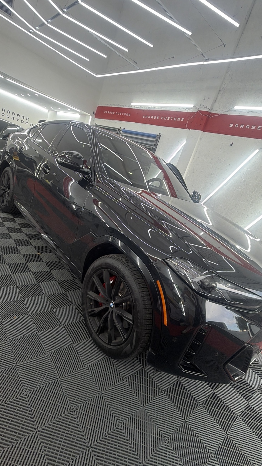 BMW with professional window tint